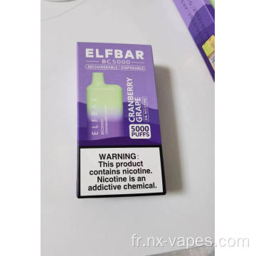 Barl Elf 5000 Dispositif de vape jetable